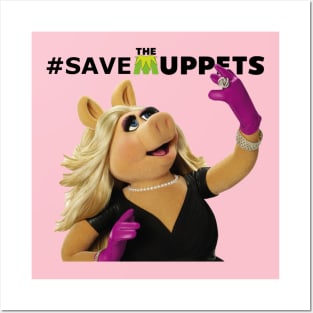 Save the Muppets - Piggy Posters and Art